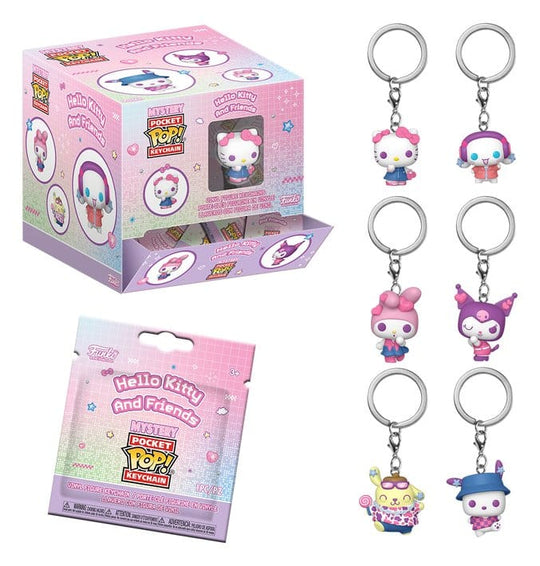 Sanrio POP! Vinyl Keychains 4 cm Hello Kitty & Friends Display (12)
