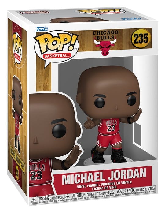 NBA POP! Basketball Vinyl Figure Bulls- Michael Jordan (6th Ring) 9 cm