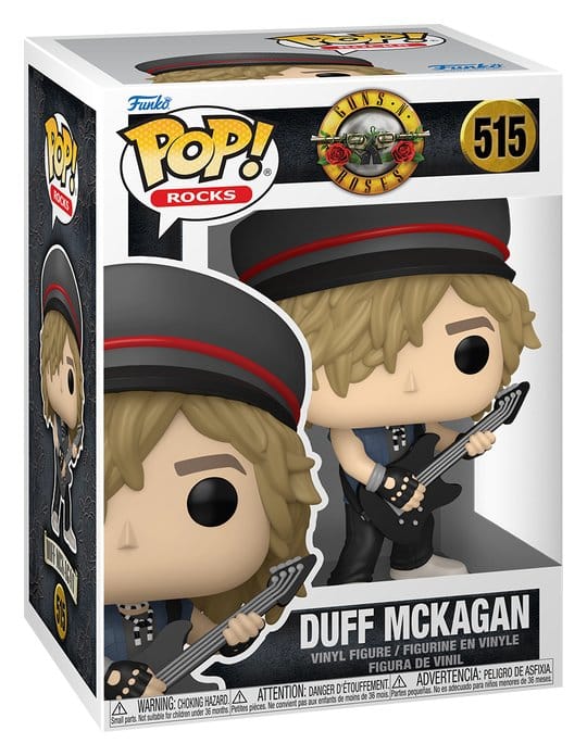 Guns N`Roses POP! Rocks Vinyl Figure – Duff McKagan (1985) 9 cm
