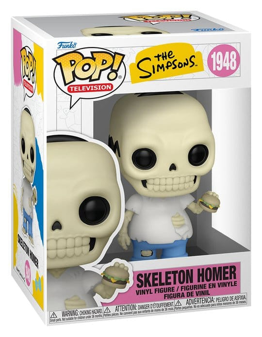 The Simpsons POP! Animation Vinyl Figure Skeleton Homer 9 cm