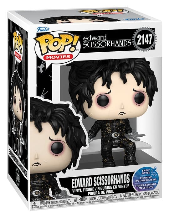 Edward Scissorhands POP! Movies Vinyl Figure Edward (Sitting) 9 cm