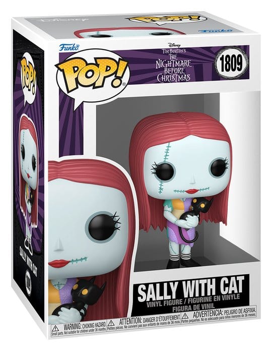 The Nightmare Before Christmas POP! Vinyl Figure Sally with Cat 9 cm