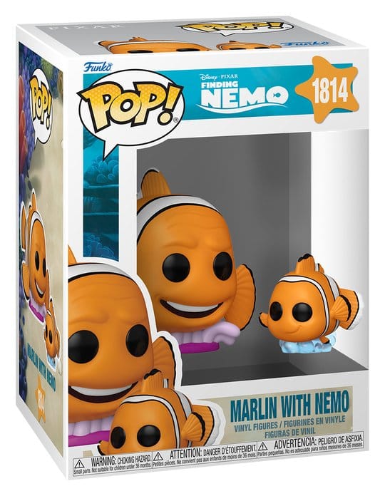 Finding Nemo POP! & Buddy Vinyl Figure Marlon w/Nemo 9 cm