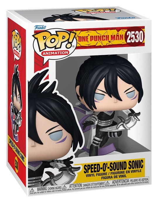 One Punch Man POP! Animation Vinyl Figure Sonic 9 cm