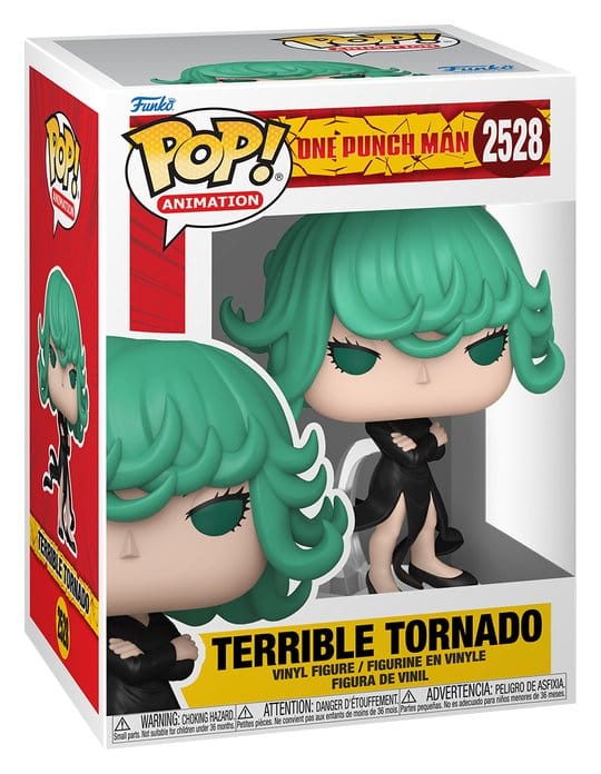 One Punch Man POP! Animation Vinyl Figure Terrible Tornado 9 cm