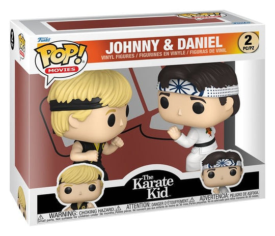 Karate Kid POP! Movies Vinyl Figures 2-Pack Johnny & Daniel 9 cm