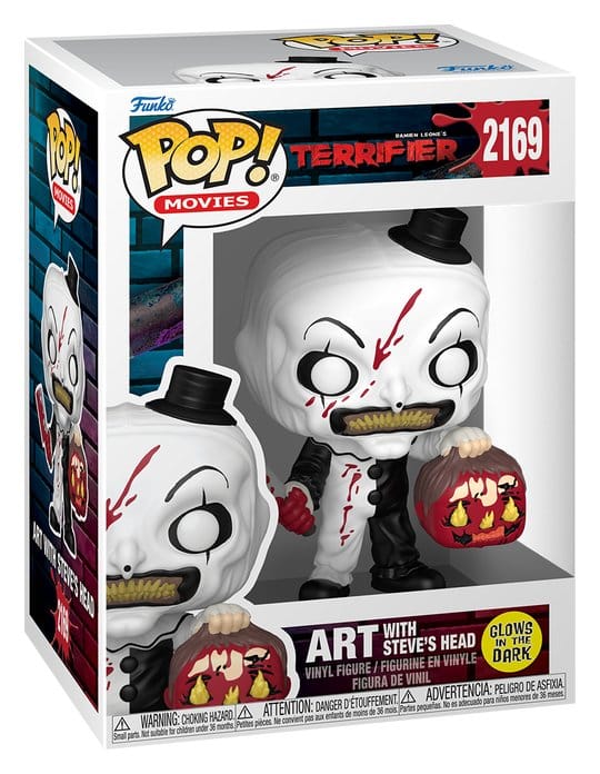 Terrifier POP! Movies Vinyl Figure Art with Head 9 cm