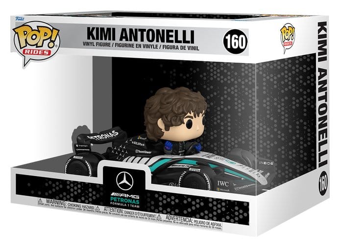 Formula 1 POP! Rides Super Deluxe Vinyl Figure Mercedes Benz - KIMI 15 cm