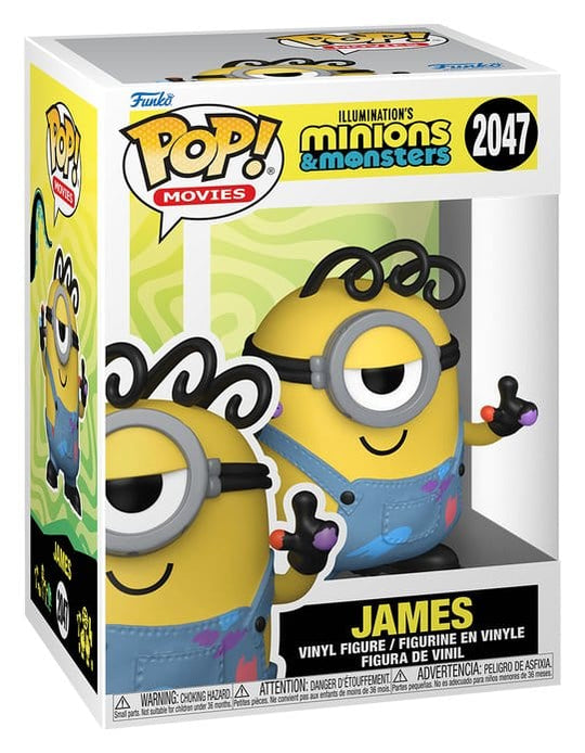 Minions 3 POP! Rocks Vinyl Figure James 9 cm