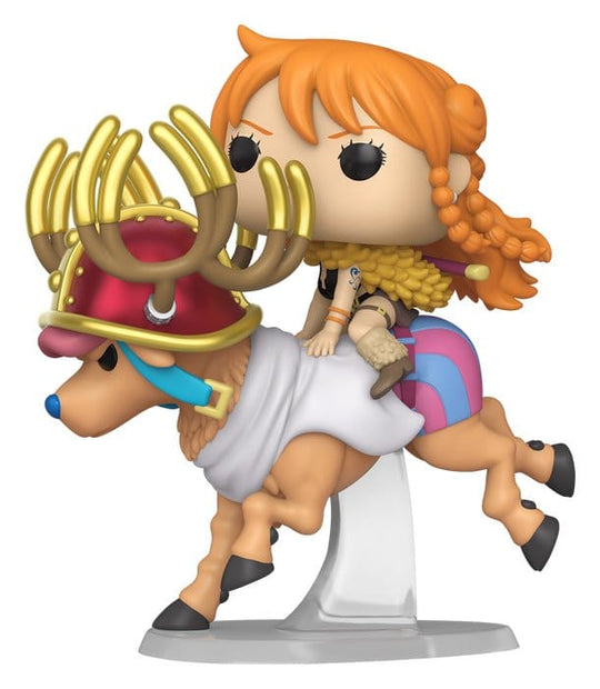 One Piece POP! Rides Deluxe Vinyl Figure Nami & Chopper 15 cm