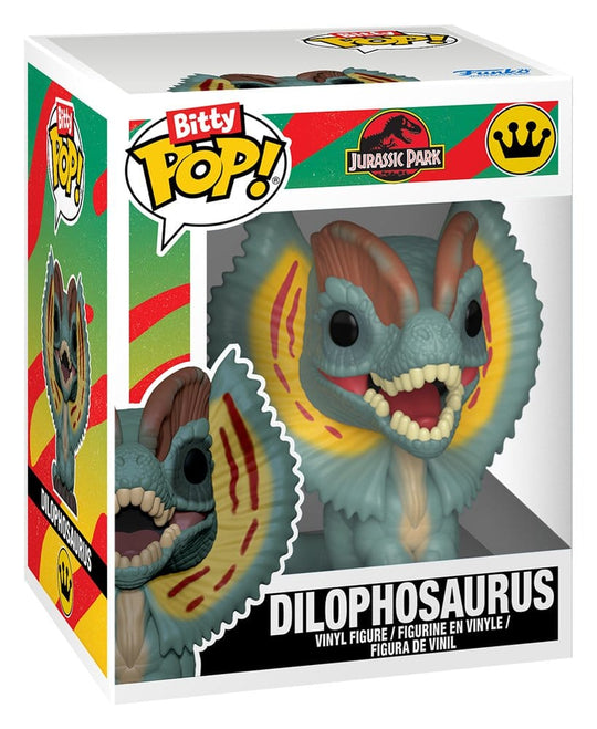 Jurassic Park Bitty POP! Vinyl Figure 2-Pack Tyrannosaurus Fossil & Dilophosaurus 2 cm