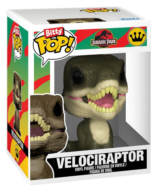 Jurassic Park Bitty POP! Vinyl Figure 2-Pack Velociraptor & Brachiosaurus 2 cm