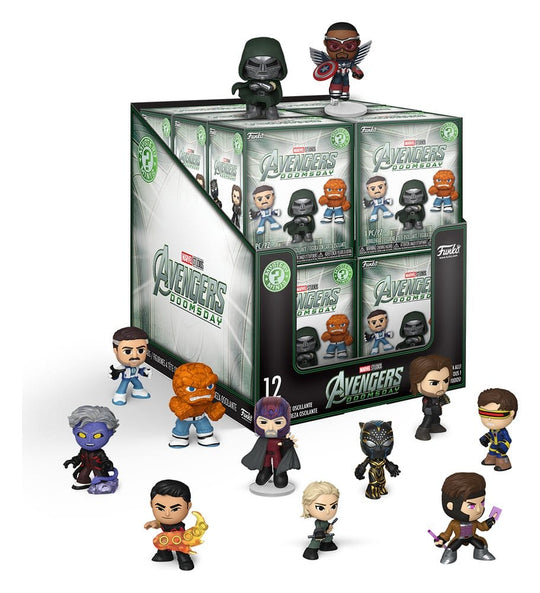 Avengers: Doomsday Mystery Mini Figures 5 cm Display (12)
