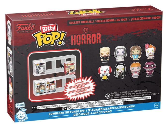 Horror Bitty POP! Vinyl Figure 4-Pack David 2,5 cm