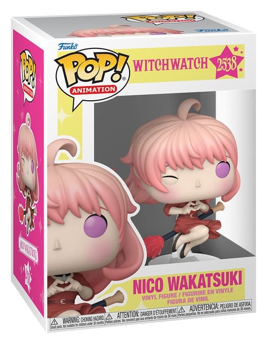 Witch Watch POP! Animatiion Vinyl Figures Nico w/Chase 9 cm Assortment (6)