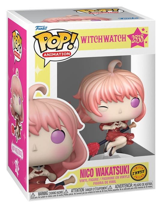 Witch Watch POP! Animatiion Vinyl Figures Nico w/Chase 9 cm Assortment (6)
