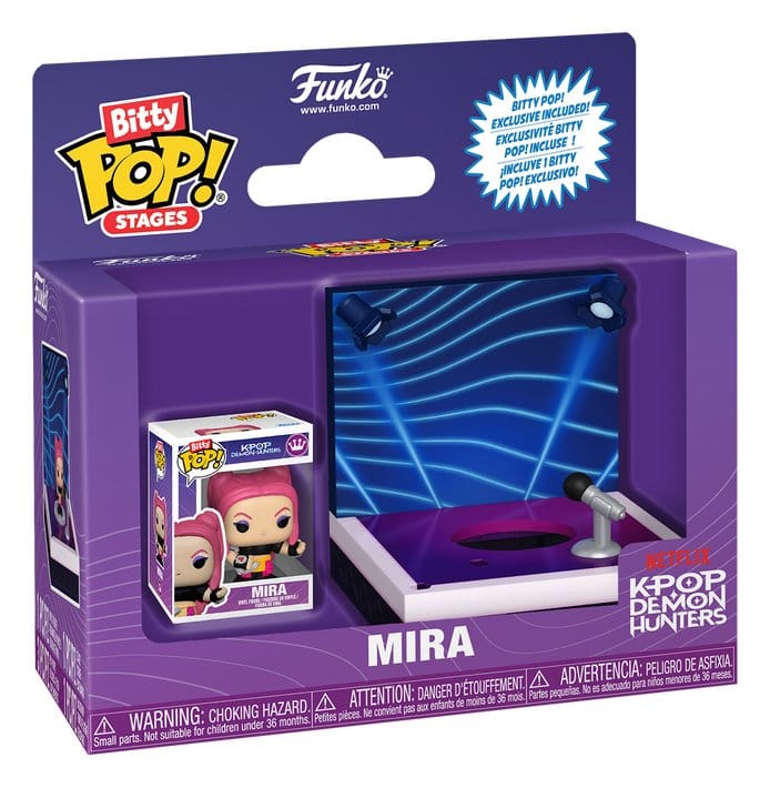 KPop Demon Hunters Bitty POP! Stages Vinyl Figure Mira 2,5 cm