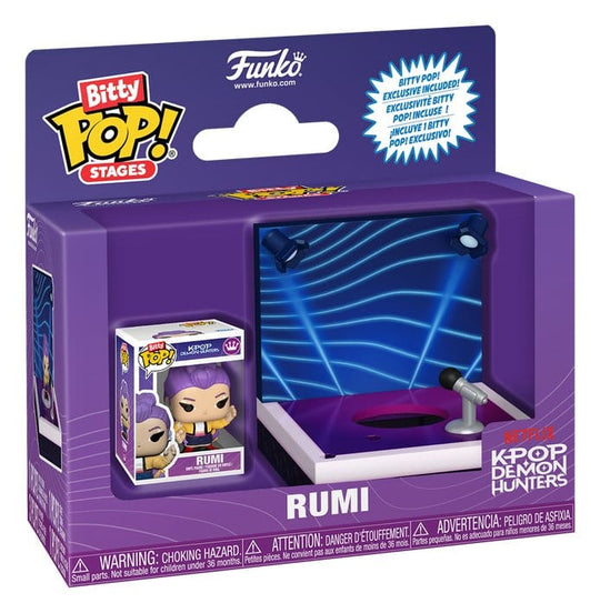 KPop Demon Hunters Bitty POP! Stages Vinyl Figure Rumi 2,5 cm
