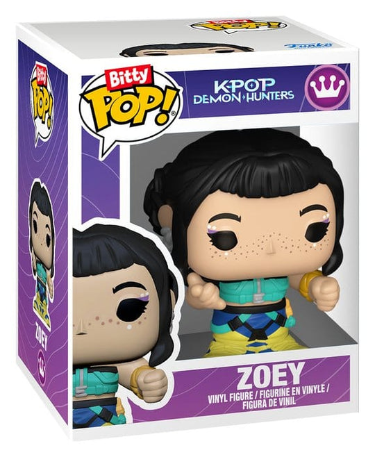 KPop Demon Hunters Bitty POP! Stages Vinyl Figure Zoey 2,5 cm