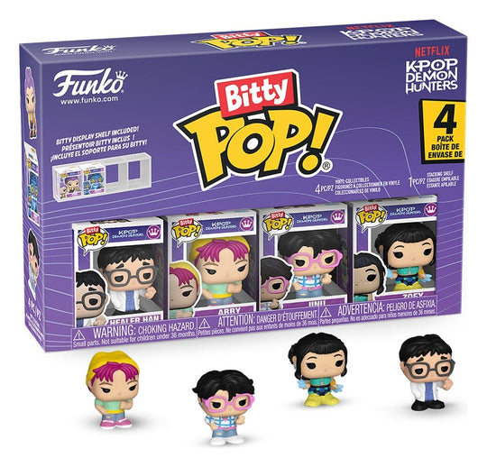 Netflix Bitty POP! Mini Figures 4-Pack Zoey 2 cm