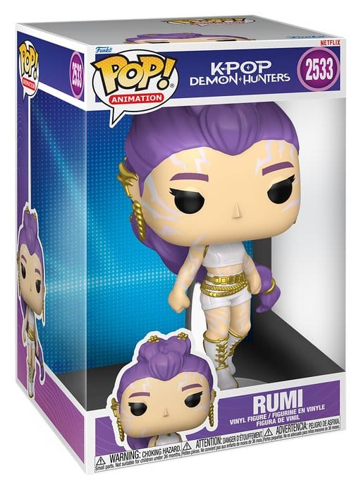 KPop Demon Hunters Super Sized Jumbo POP! Vinyl Figure Rumi 25 cm
