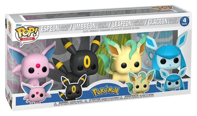 Pokemon POP! Vinyl Figure 4-Pack Eeveelutions #2 Bundle 9 cm