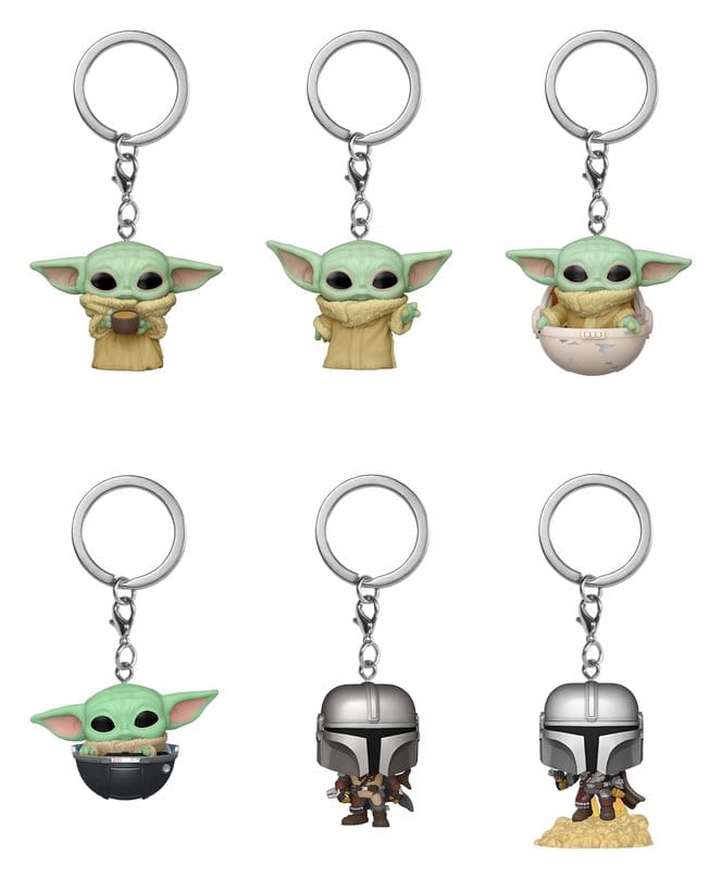 Star Wars POP! Vinyl Keychains The Mandalorian 4 cm Display (12)
