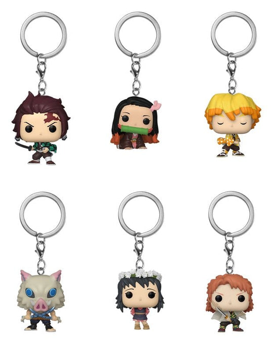 Demon Slayer: Kimetsu no Yaiba POP! Vinyl Keychains 4 cm Display (12)
