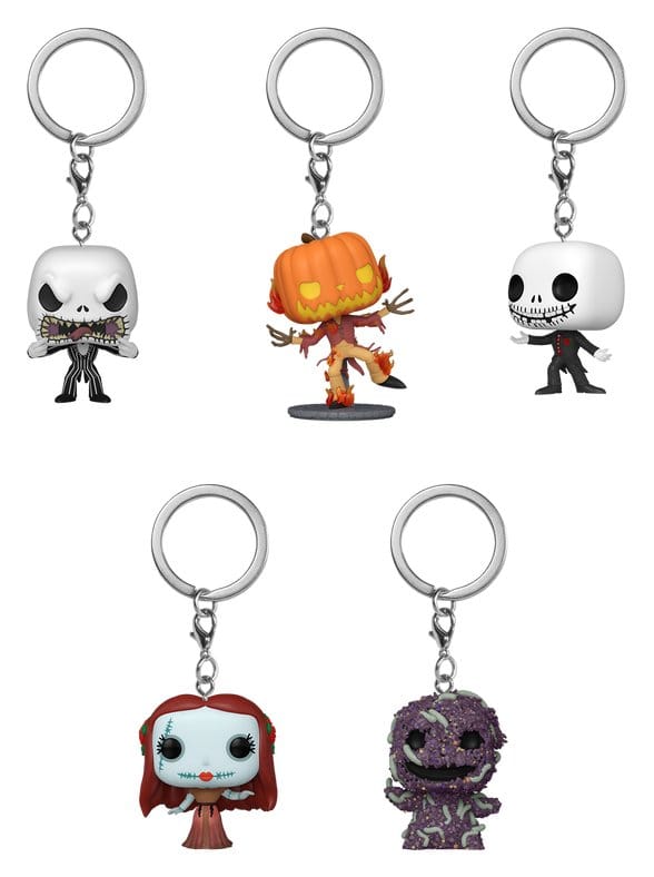 Nightmare before Christmas POP! Vinyl Keychains 4 cm Display (12)