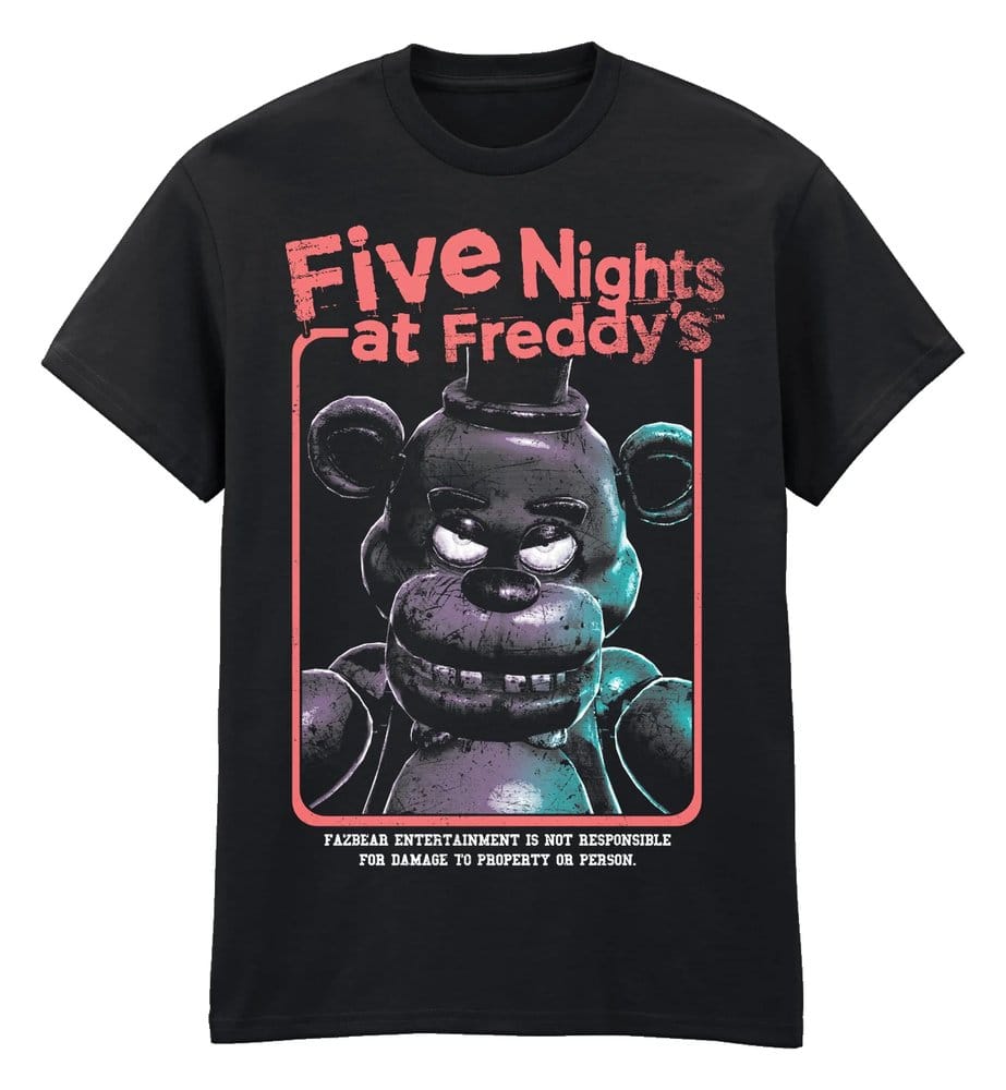 Five Nights at Freddy's T-Shirt VHS Size XXL