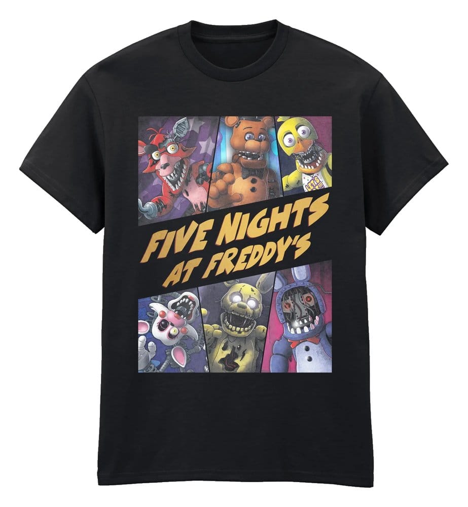 Five Nights at Freddy’s T-Shirt Withered Group Black