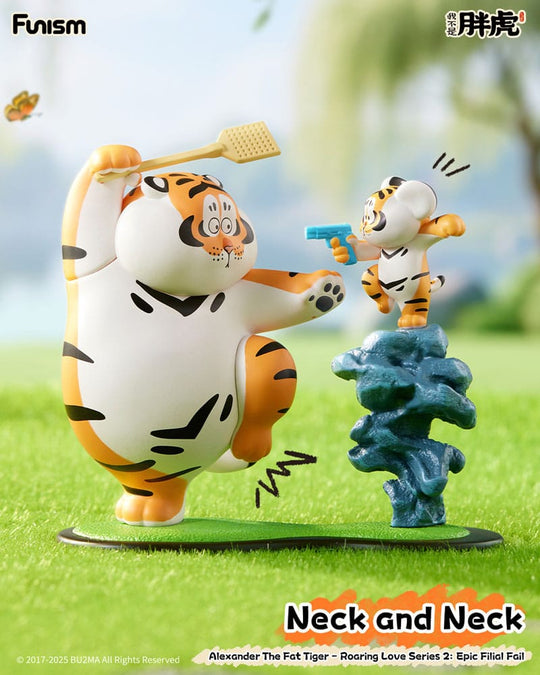Alexander The Fat Tiger Mini Figures Roaring Love Series 2: Epic Filial Fabil7 cm Display (8)