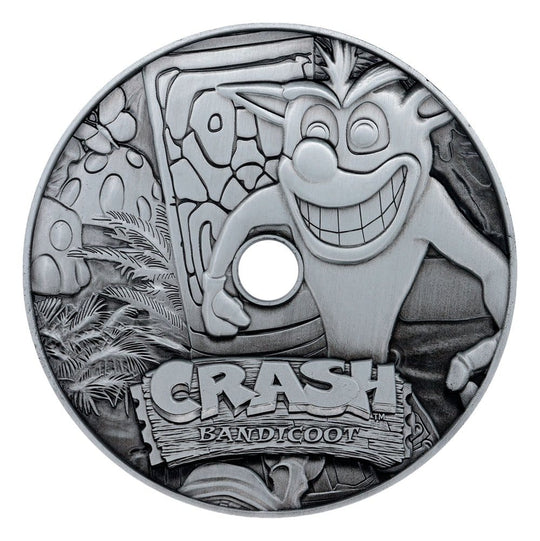 Crash Bandicoot Replica Metal CD-ROM Collectible Limited Edition 11 cm