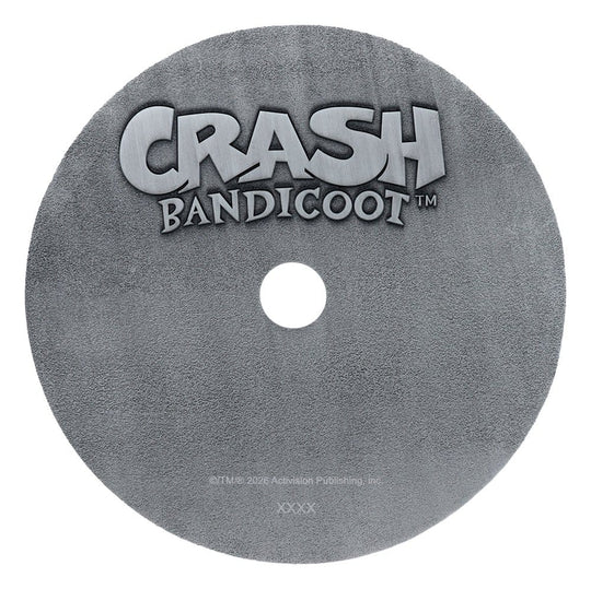 Crash Bandicoot Replica Metal CD-ROM Collectible Limited Edition 11 cm