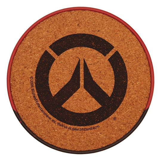 Overwatch Coaster 4-Pack Printed Metal