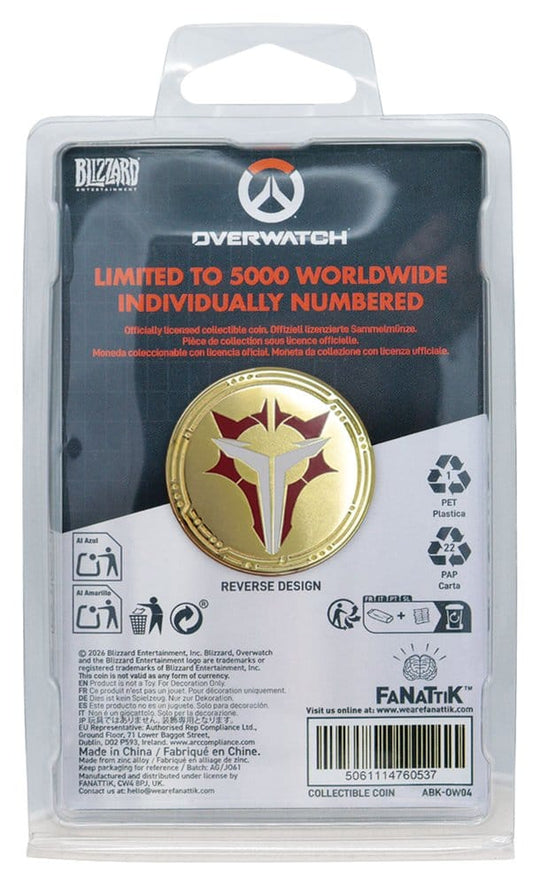 Overwatch Collectable Coin Factions Limited Edition