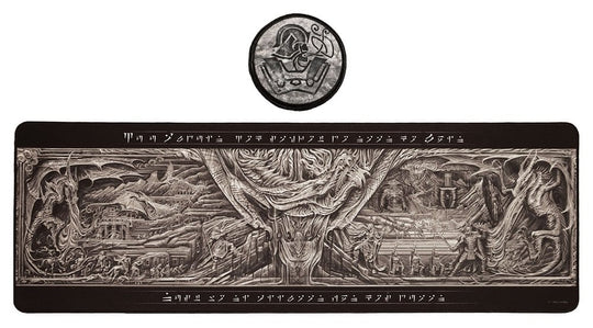 The Elder Scrolls V: Skyrim Desk Pad & Coaster Set