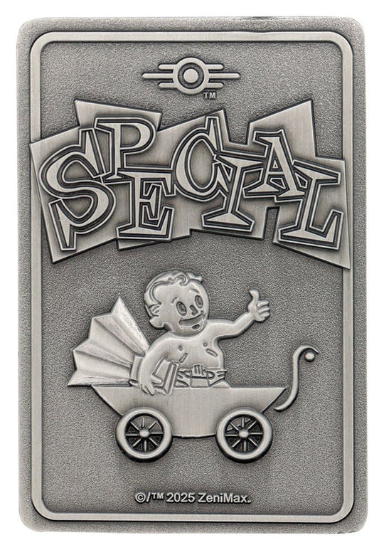 Fallout Ingots with Album S.P.E.C.I.A.L. Perk Card Collector’s Album