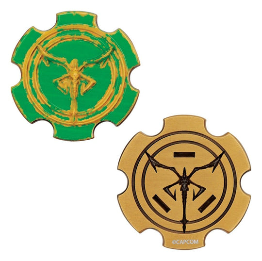 Resident Evil 4 Replica Church Puzzle Medallion Set