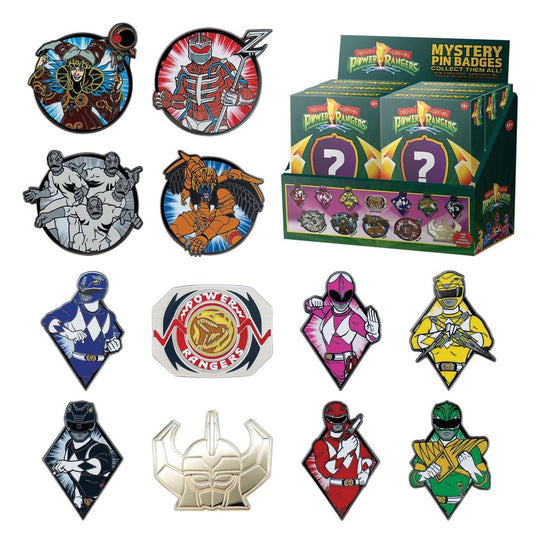 Power Rangers Mystery Pin Badges Blind Box Assortment (12)