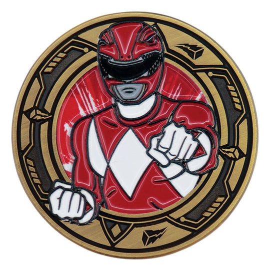 Power Rangers Collectable Coin Red Ranger Limited Edition