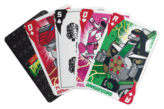 Power Rangers Playing Cards Display (12)
