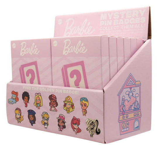 Barbie Mystery Pin Badges Blind Box Display (12)