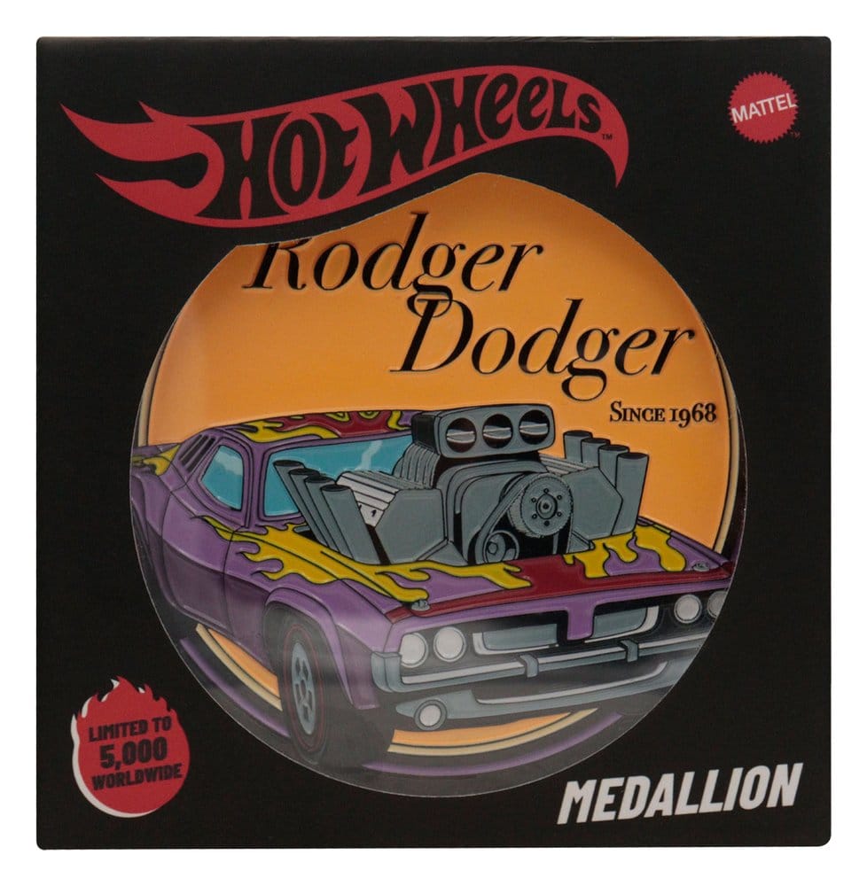 Hot Wheels Medallion Rodger Dodger Limited Edition