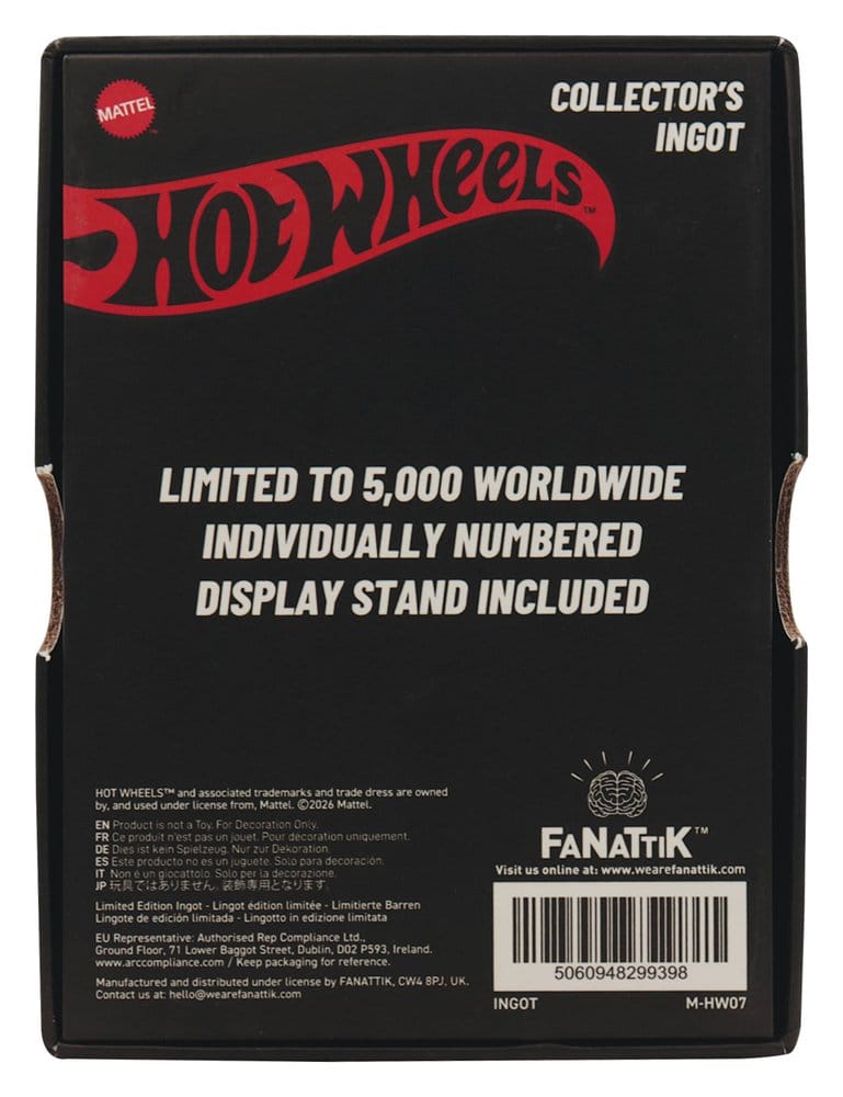 Hot Wheels Ingot Car Club Limited Edition