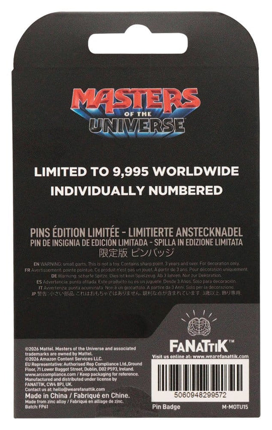 Masters of the Universe 2026 Pin Badge He-Man Limited Edition
