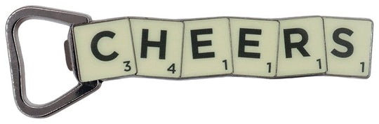 Scrabble Bottle Opener Magnetic Cheers
