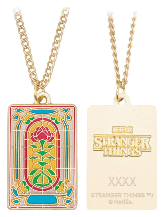 Stranger Things Necklace Creel House Window Limited Edition 3 x 2 cm