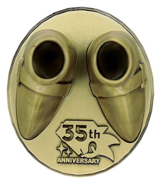 Sonic the Hedgehog Replica 35th Anniversary Metal Boot Limited Edition