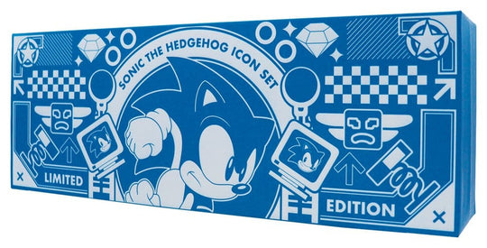 Sonic the Hedgehog Replica Commemorative Icons Set Limited Edition 10 x 28 x 4 cm
